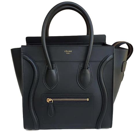 celine luggage small size|Celine micro luggage.